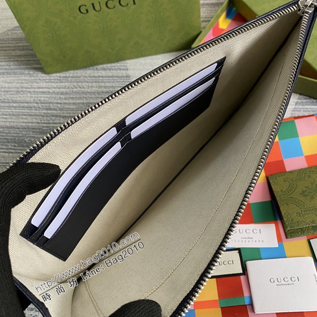 Gucci新款包包 古馳GG Marmont系列手拿包 Gucci彩色帆布女士手拿包 657581  ydg3281